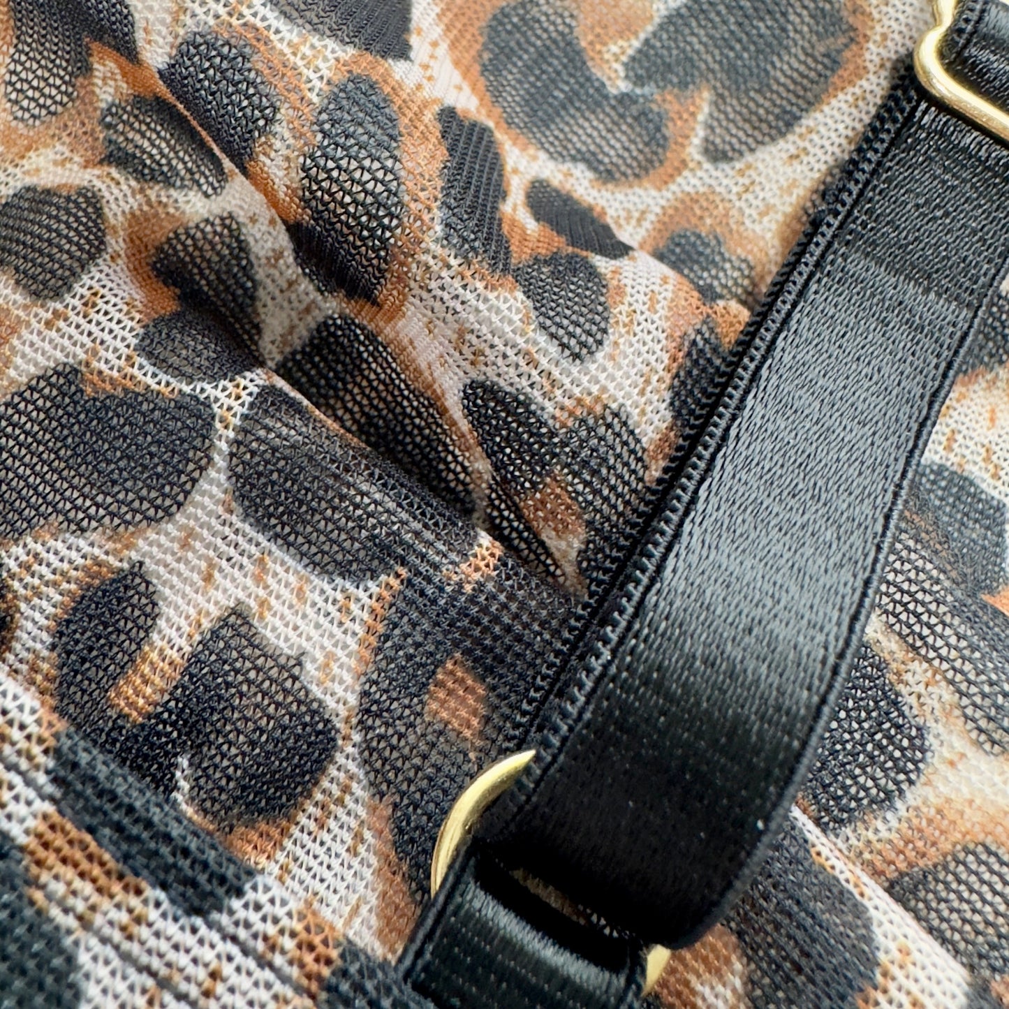 Triangle Bralette | Leopard Print