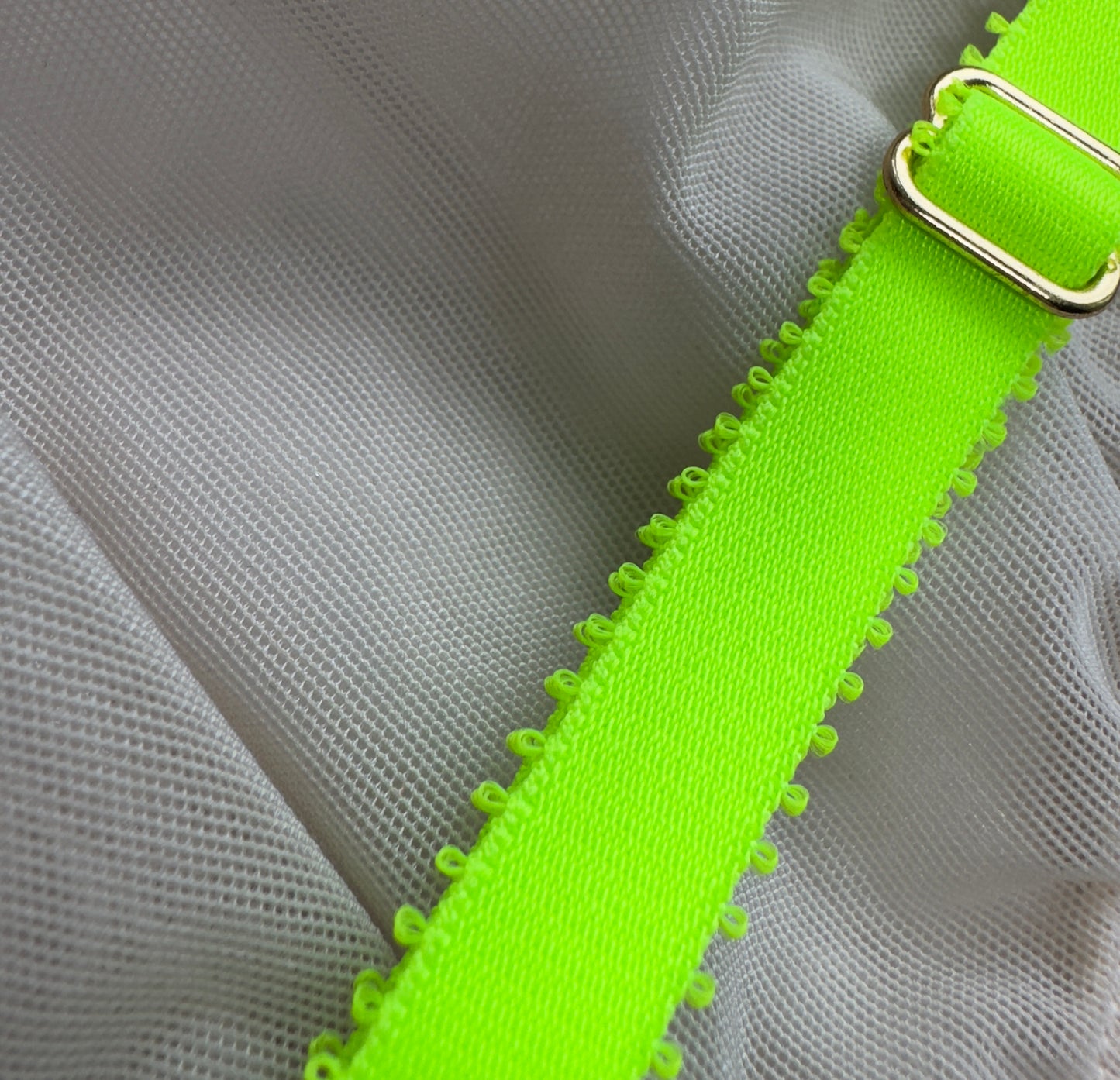 Triangle Bralette | Beige/Lime ***SALE***