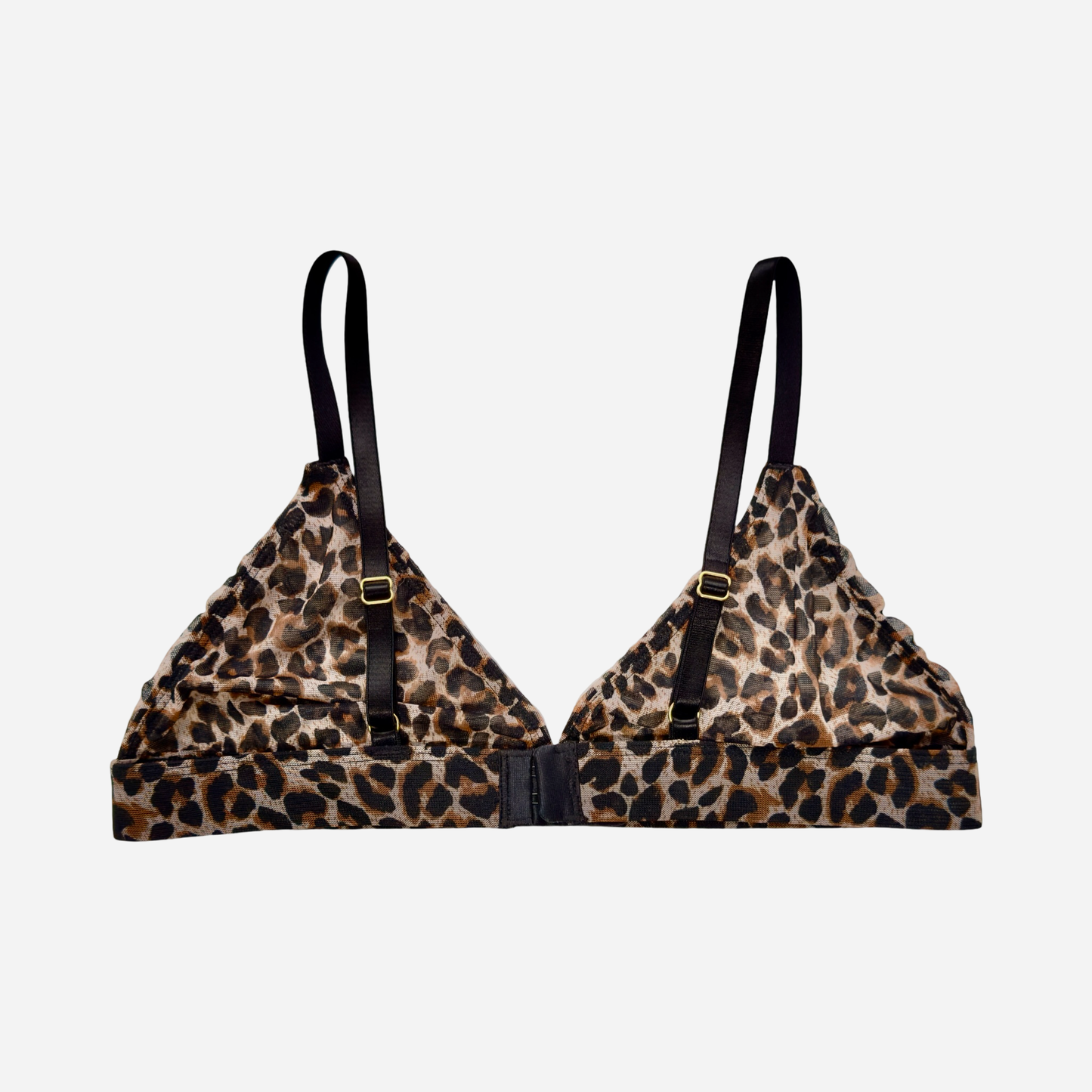 Triangle Bralette | Leopard Print